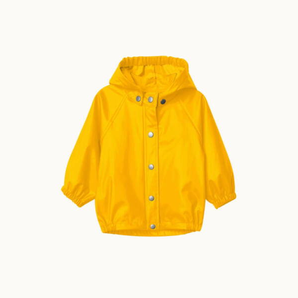 Yellow raincoat