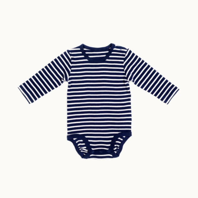 Striped bodysuit